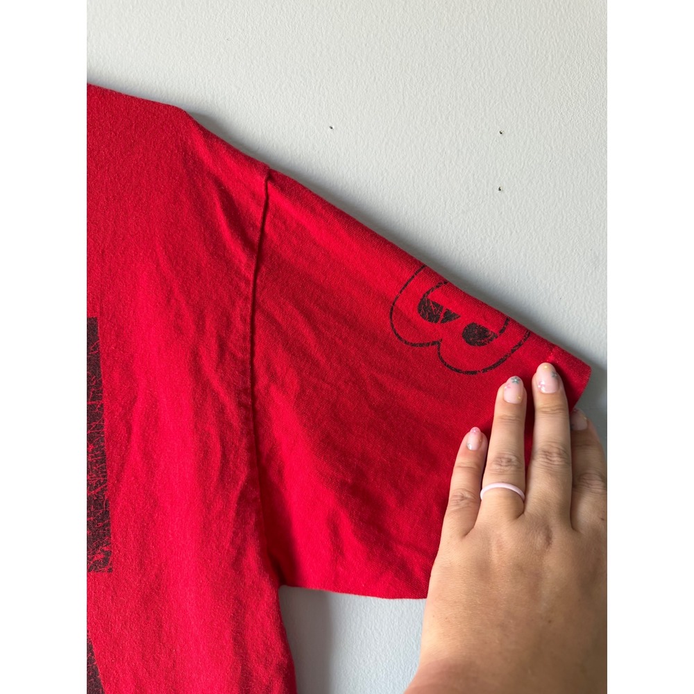 WWE Authentic Team Bella Red Graphic T-Shirt The Bella Twins Wrestling Large - Picture 3 of 8